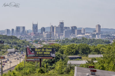 Nashville, Tennessee Skyline and Cityscape