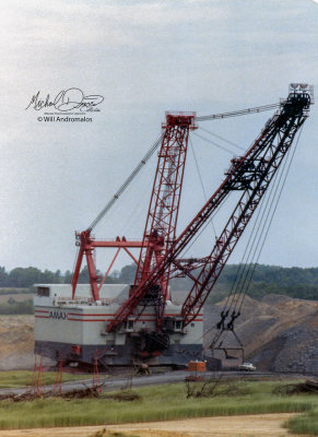 AMAX Coal Company Bucyrus Erie 3270W (Delta Mine)