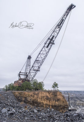 Drummond Coal Company Bucyrus Erie 1300W (Knob Mine)