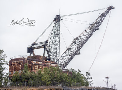 Drummond Coal Company Bucyrus Erie 1300W (Knob Mine)