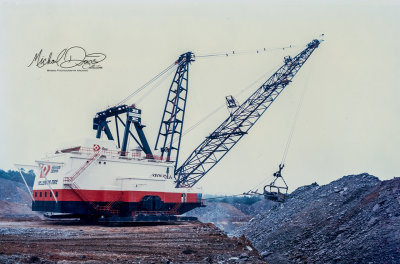 Drummond Coal Company Bucyrus Erie 1570W (Kellerman Mine)