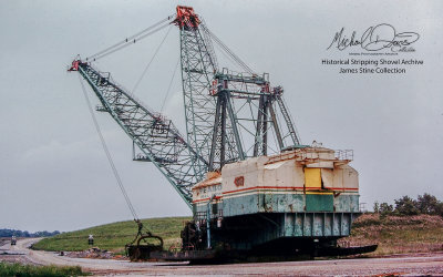 Peabody Coal Company Bucyrus Erie 1260W (River Queen Mine)