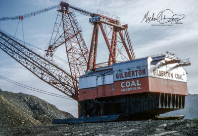 Gilberton Coal Company Bucyrus Erie 1250B