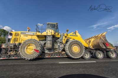 Power Equipment Komatsu WA600 Wheel Loader