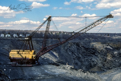 Jeddo Coal Company Bucyrus Erie 1250W (Jeddo Basin Property)