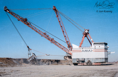 AMAX Coal Company Bucyrus Erie 3270W (Ayrshire Mine)