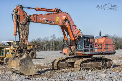 Jones Brothers Construction Hitachi EX1200 Excavator