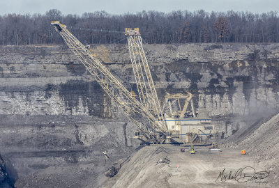 Peabody Energy Bucyrus Erie 2570W (Bear Run Mine)