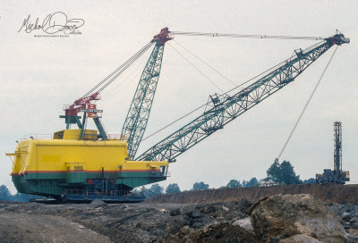 Green Coal Company Bucyrus Erie 1260W (Henderson Mine)