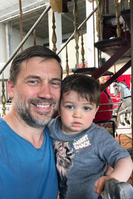 father and son