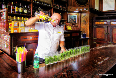 Mojito en La Bodeguita del Medio. La Habana,Cuba