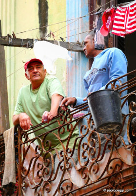 I Look Up When I Walk...Old Havana, Cuba