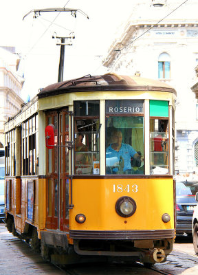  Milan urban tramway