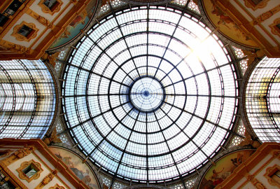 Galleria Vittorio Emanuele,Milan. The Dome