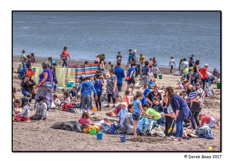 Busy At The Beach