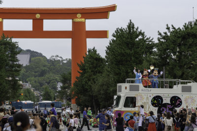 Disney Parade in Kyoto Okazaki