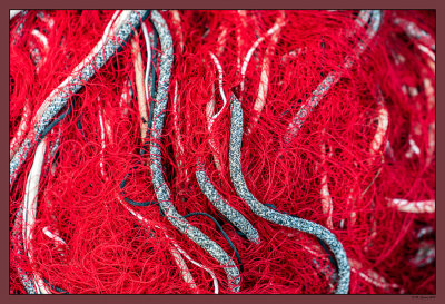 27 Fish nets in Vernazza