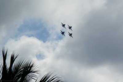 P367 Blue Angels over Kailua