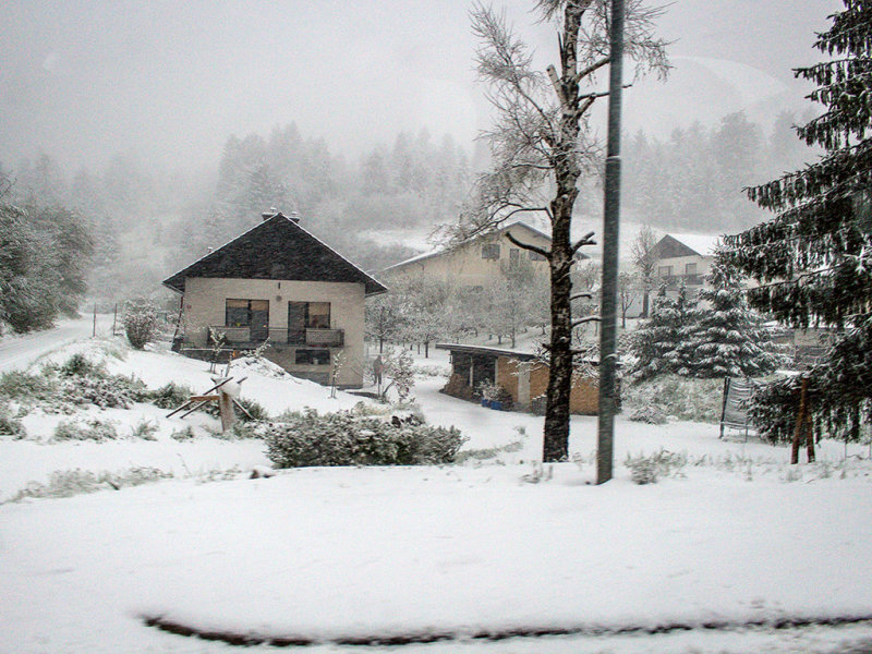 Snowing in Slovenia<br/><h4>*Credit*</h4>