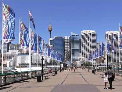 City from Pyrmont Bridge*Credit*