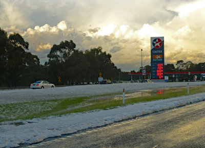 Hail on M4