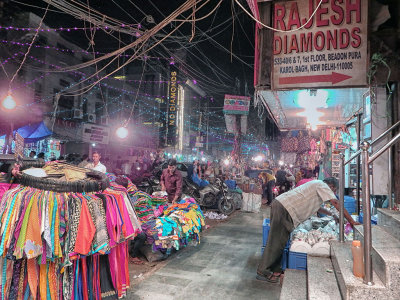 Selling Clothes at the Market