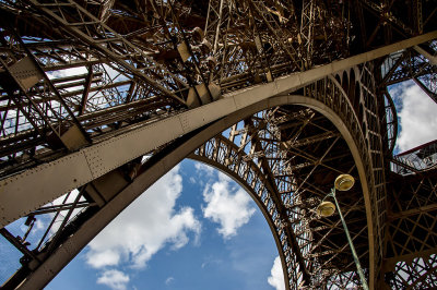 Eiffel Tower Supports
