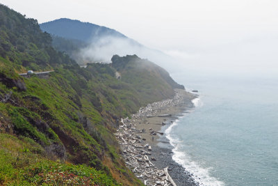 Oregon coast just south of Port Orford