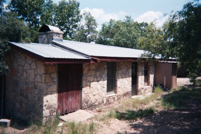 Original rock cabin from 1940's