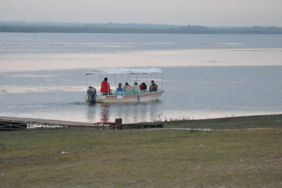 The group we'd been running into at other locations was at 
Bird's Eye View too and went on the lagoon tour early in the morning.