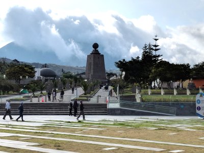 Some of the grounds around the monument