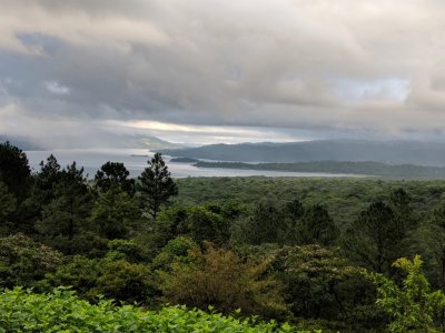 Lake Arenal, early on Day 6, Friday, April 20, 2018