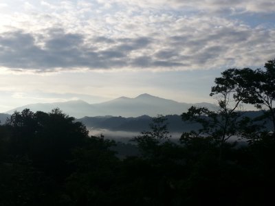 This was our view from Cerro Lodge on Tuesday morning.