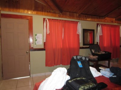 Our room at Cerro Lodge, CR