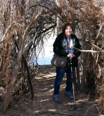 Mary, along the Rio Grande in River Park, Los Lunas, NM