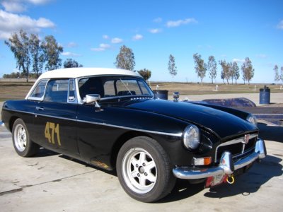 MGB with Hardtop