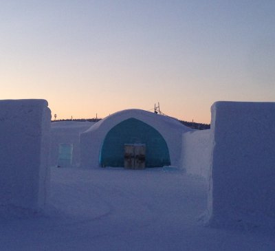 The Ice Hotel!