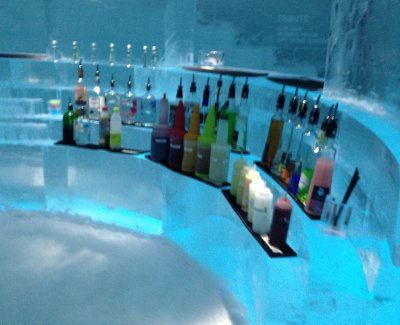 The lineup at the bar