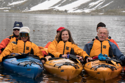 With my kayaking buddies!