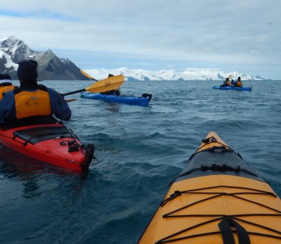 Adventurous kayaking