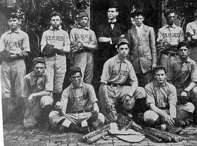 My father's baseball team in the early 1900's.