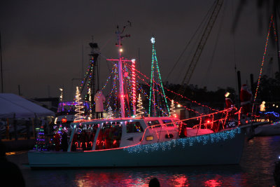 Christmas Boat Parade on Lake Pontchartrain