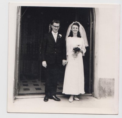 Mum/Dad Wedding 6th August 1969