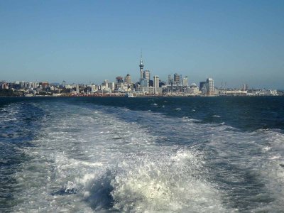 Leaving Auckland