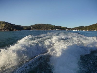 Leaving Waiheke