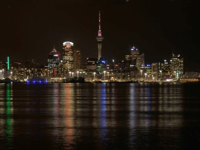 Waitemata Harbour Light Reflections 1