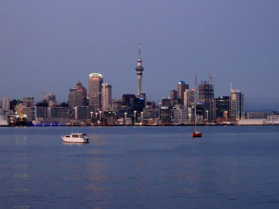 Auckland Harbour Before Sunrise