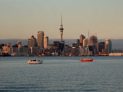 Auckland Harbour After Sunrise 1
