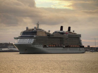 Celebrity SOLSTICE Departs 1