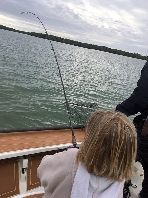 She hooks a big one